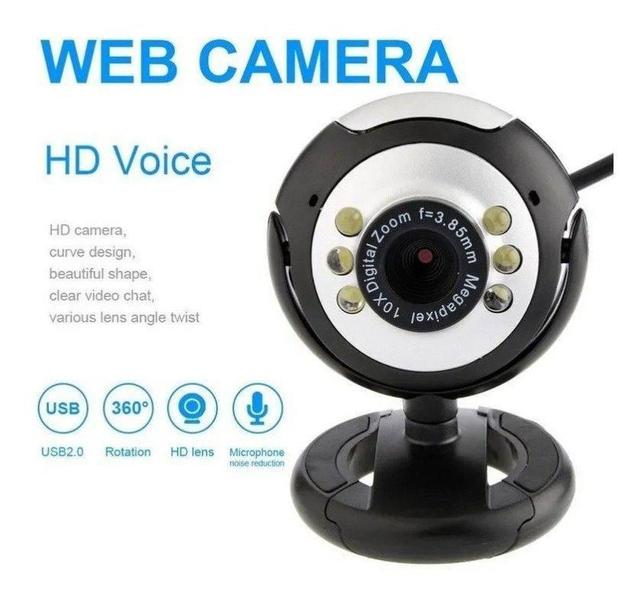 Imagem de Web Cam Microfone HD Ley-53 720P