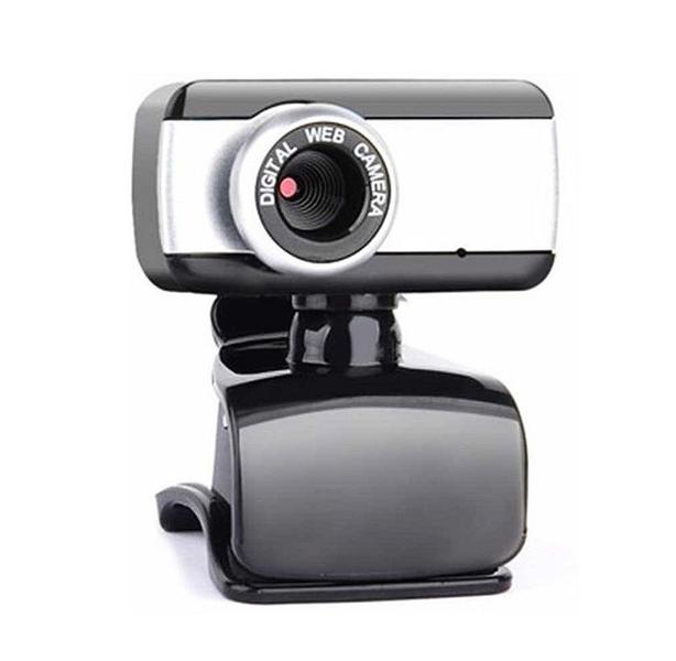 Imagem de Webcam BrazilPC V4 1.5MP 640x483 C/ Microfone USB - Preto/Prata