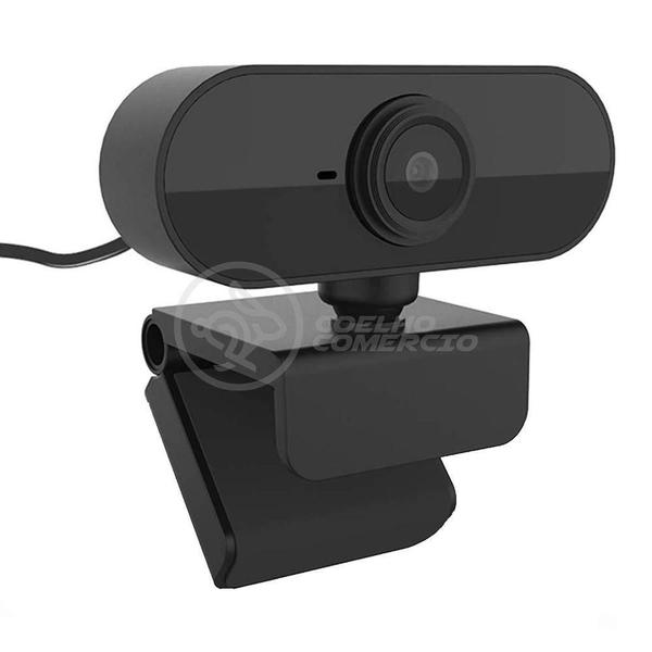 Imagem de Webcam Câmera Full Hd 1080P Com Microfone Usb 2.0 360º