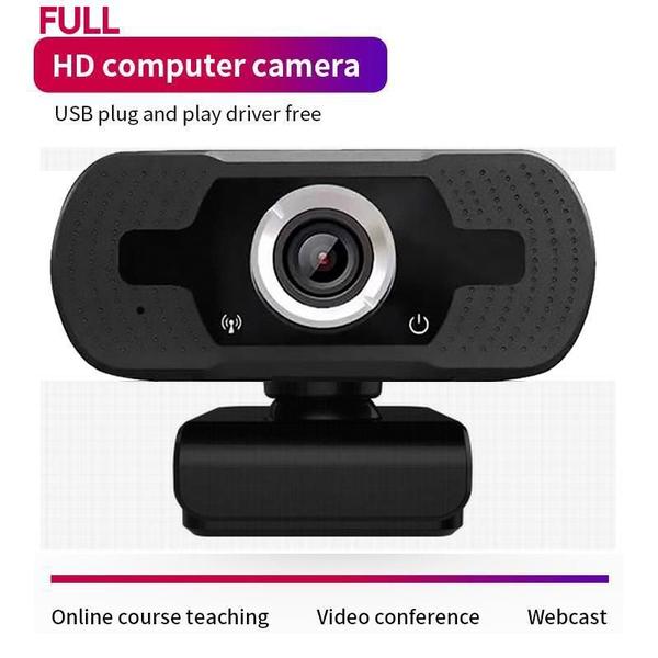 Imagem de Webcam Câmera Full Hd 1080P Computador Plug & Play Microfone