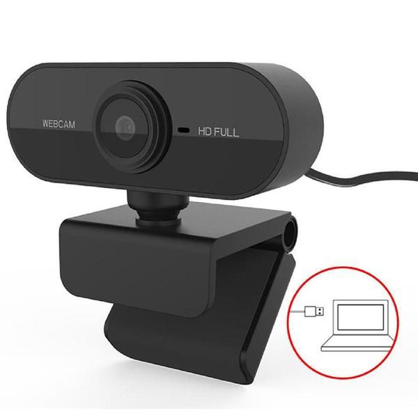 Imagem de Webcam Camera Full Hd 1080P Usb De Computador Com Microfone