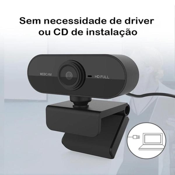 Imagem de Webcam camera USB Full HD 1048P com microfone