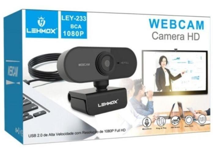 Imagem de Webcam Full Hd 1080P Web Cam Web Can Camera Webcan 1080 Pc