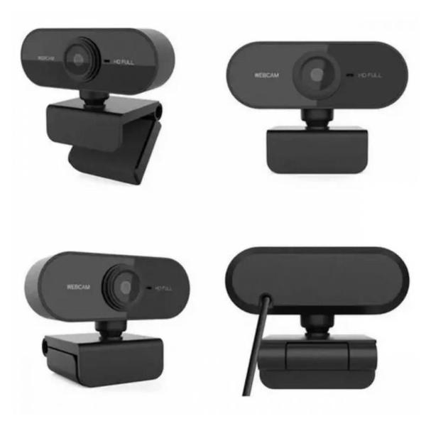 Imagem de Webcam Full Hd Com Microfone Integrado Visão 360 1080P