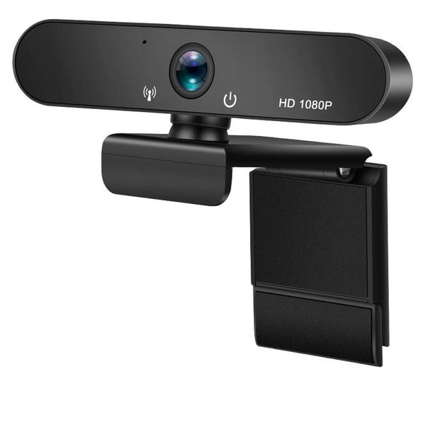 Imagem de Webcam HD 1080P com microfone, câmera USB embutida