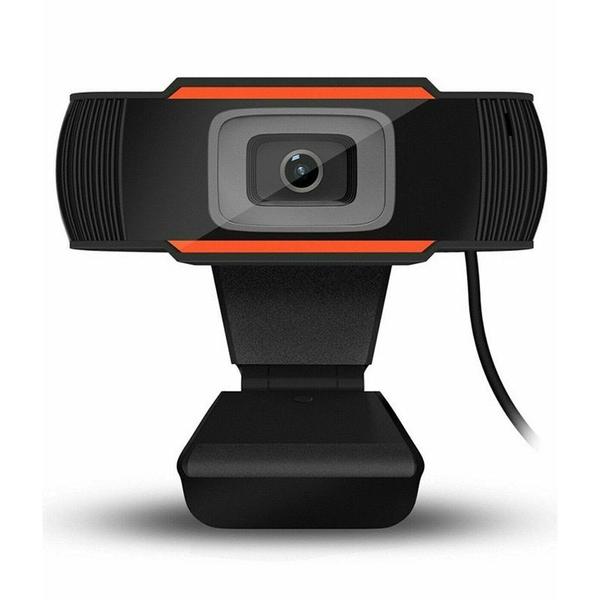 Imagem de Webcam Wokex 720p HD giratória com microfone para PC USB 2.0