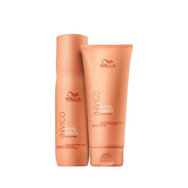 Imagem de Wella Nutri-Enrich Kit Duo Shampoo 250ml e Condicionador 200ml