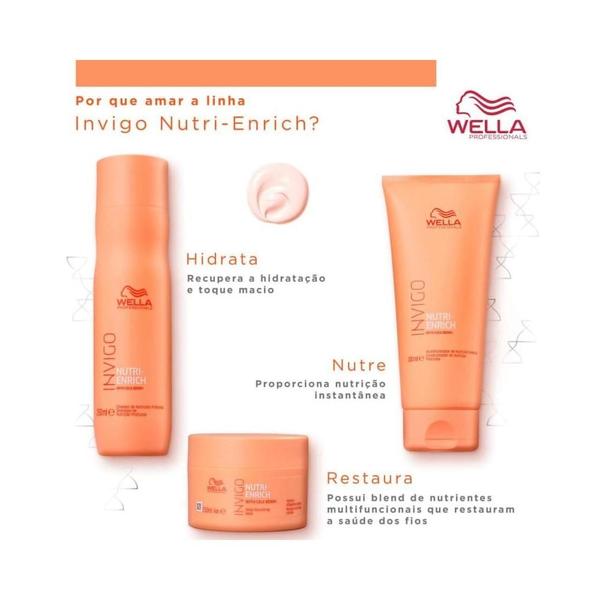 Imagem de Wella Nutri-Enrich Kit Duo Shampoo 250ml e Condicionador 200ml