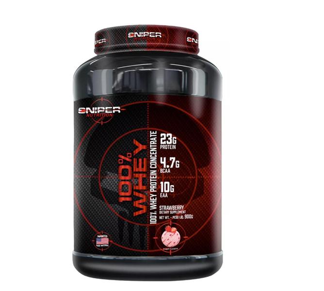 Imagem de Whey 100% Concentrado 900g Sniper Nutrition