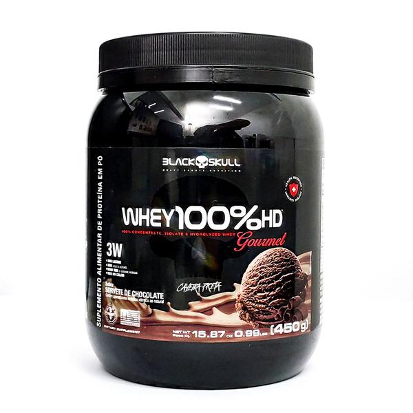 Imagem de Whey 100% HD Gourmet 450g - Black Skull