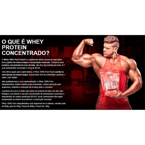Whey 100% Integralmedica 900g Pure Imagem de Whey 100% Integralmedica 900g Pure