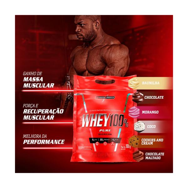 Whey 100% Integralmedica 900g Pure Imagem de Whey 100% Integralmedica 900g Pure