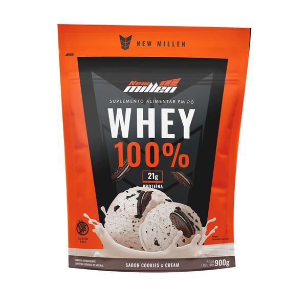 Imagem de Whey 100%  New Millen  - 900g Refil