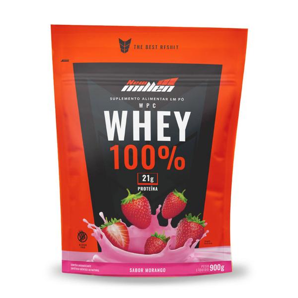 Imagem de Whey 100%  New Millen  - 900g Refil