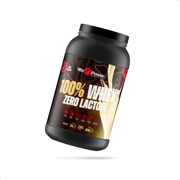 Imagem de Whey 100% Protein Premium Zero Lactose 900g - Vita Power Nutrition