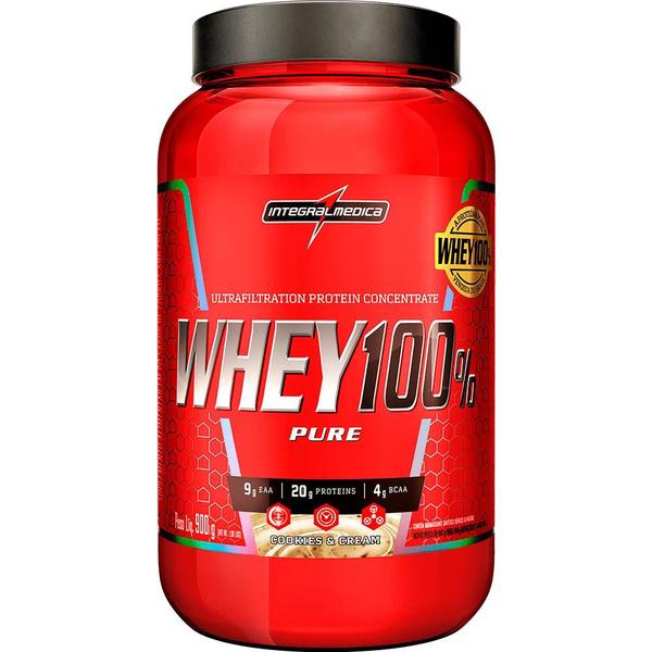 Imagem de Whey 100% Pure 900g Pote - Integralmedica