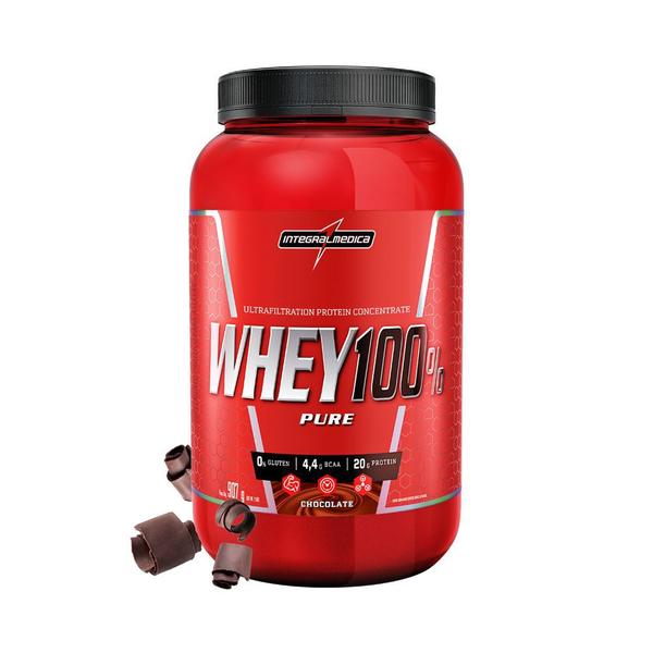 Imagem de Whey 100% Pure (907g) Chocolate Integralmedica