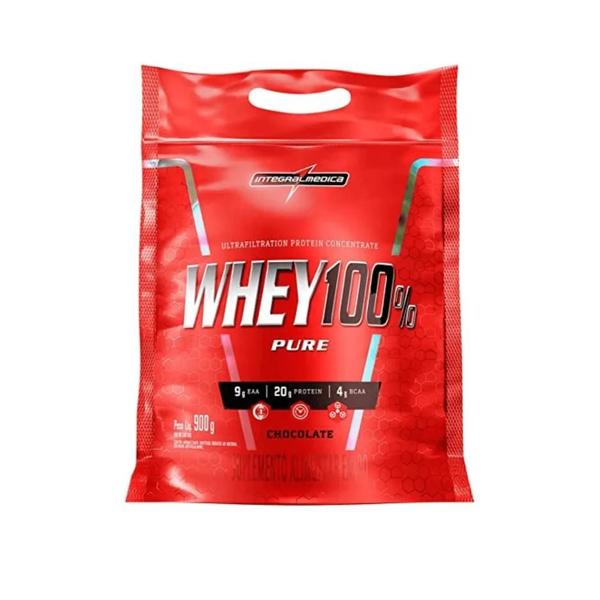 Imagem de Whey 100% pure integralmedica chocolate 900g