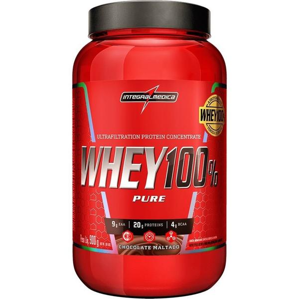 Imagem de Whey 100% Pure Pote (907g) - Sabor: Chocolate Maltado (900g)