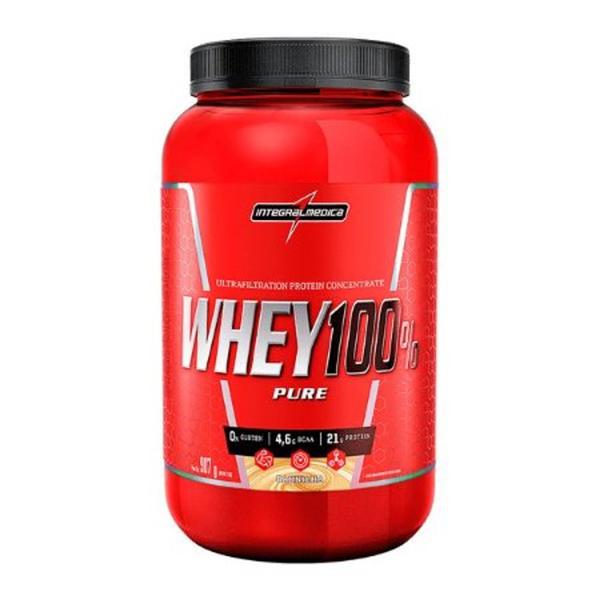 Imagem de Whey 100% pure pouch integralmedica (baunilha)  910g