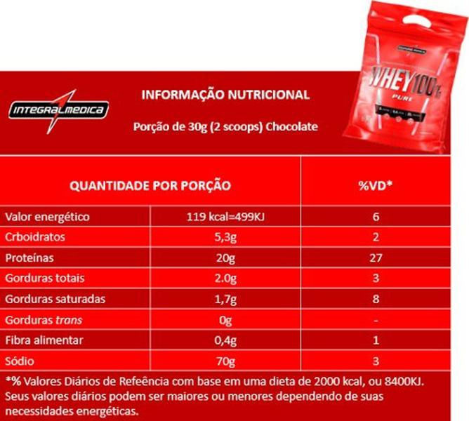 Imagem de Whey 100% Pure - Refil 907g - Integralmédica