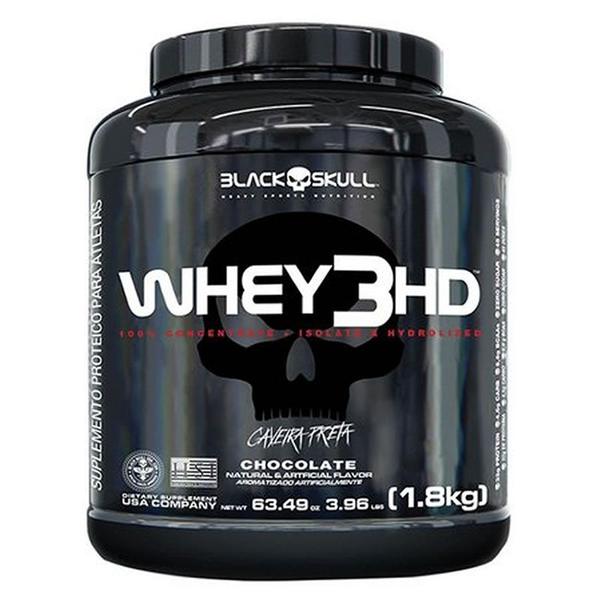 Imagem de Whey 3hd 1,8 kg - black skull (chocolate)