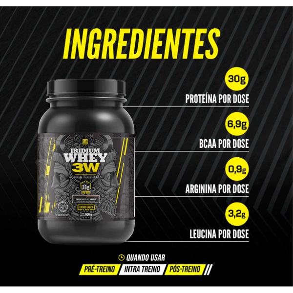 Imagem de Whey 3w Cookies 900g Iridium Labs