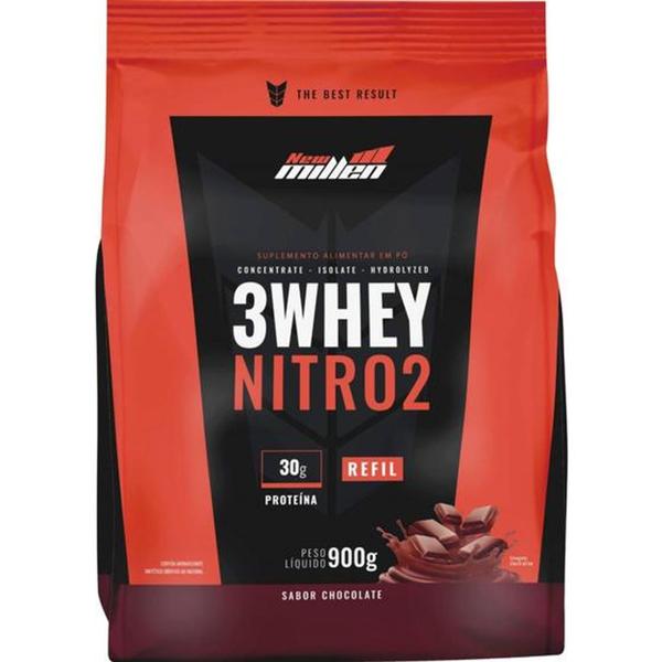 Imagem de Whey 3W NitrO2 (Refil-900g) New Millen