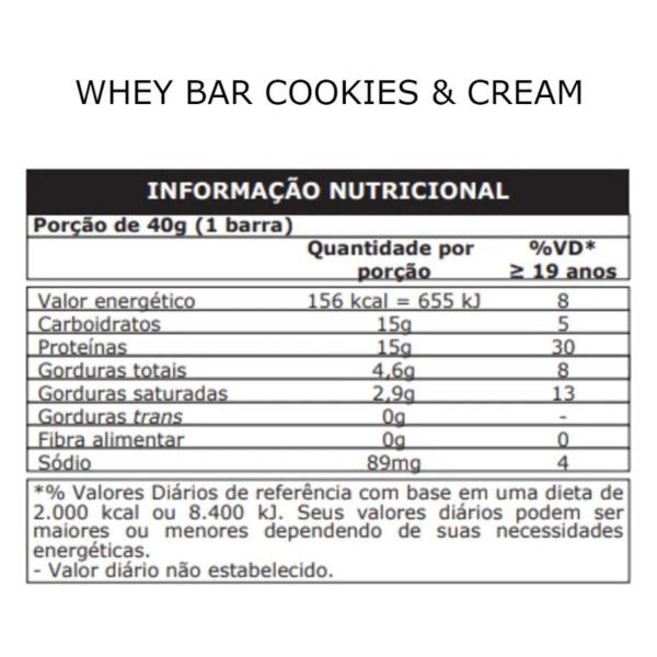 Imagem de Whey Bar C/24 de 40g Probiotica