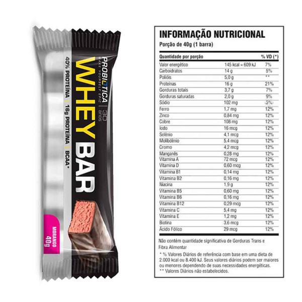 Imagem de Whey Bar Low Carb Caixa 24 Unidades (960g) - Sabor Chocolate