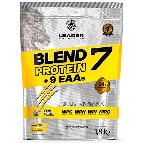 Imagem de Whey Blend 7 Protein + 9 Aminoácidos 1,8kg - Leader Nutrition