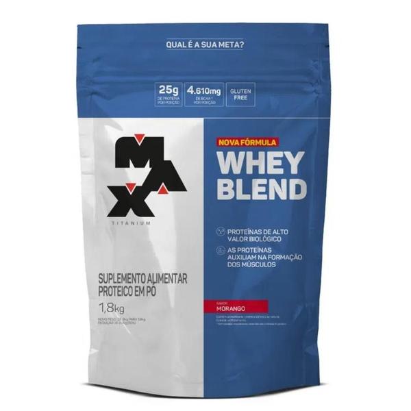 Imagem de Whey blend refil 1,8kg - max  titanium