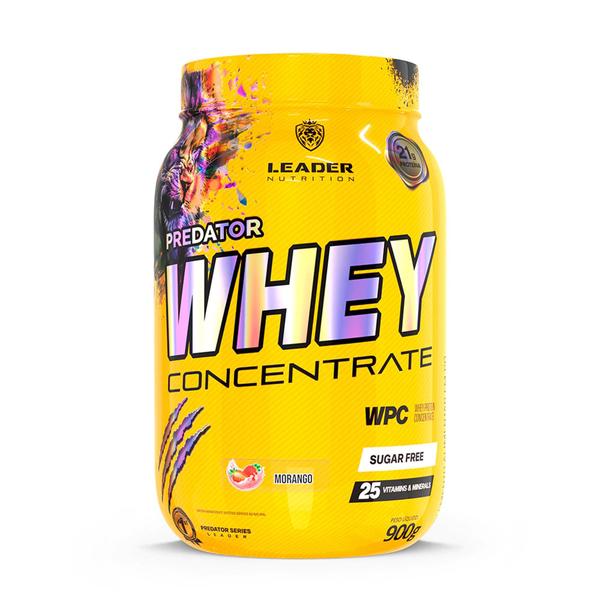 Imagem de Whey Concentrado 100% Predator Leader Nutrition (900g)