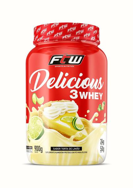 Imagem de Whey Delicious Ftw 900G Torta De Limão + Coqueteleira 600Ml