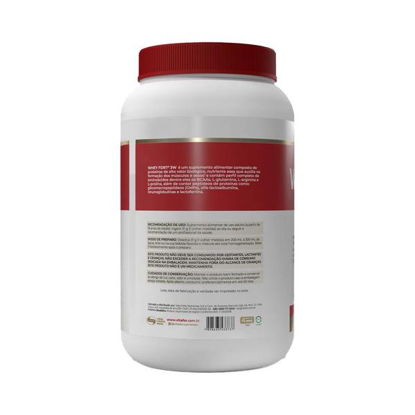 Imagem de Whey Fort 3W (900g) Banana Vitafor