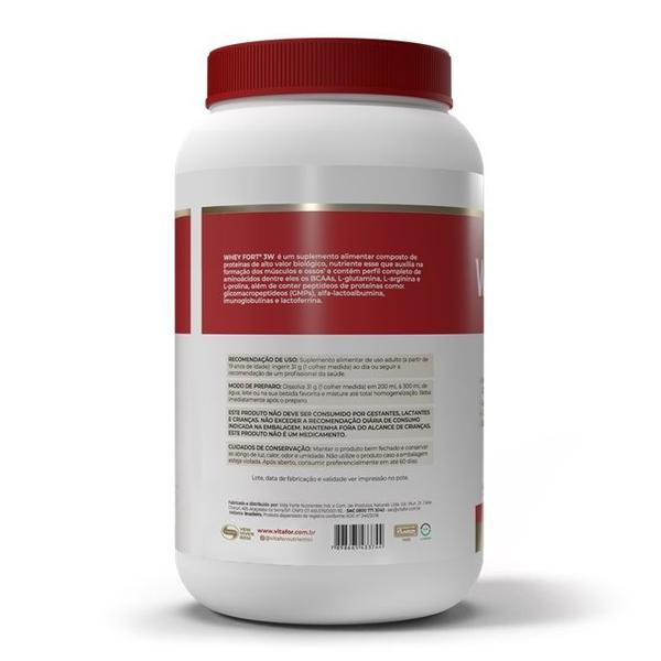 Imagem de Whey Fort 3W (900g) - Sabor: Banana