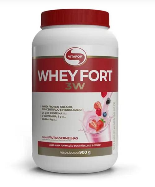 Imagem de Whey fort 3w - 900g - VITAFOR 