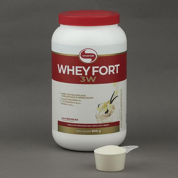 Imagem de Whey Fort 3W Pote 900g Baunilha