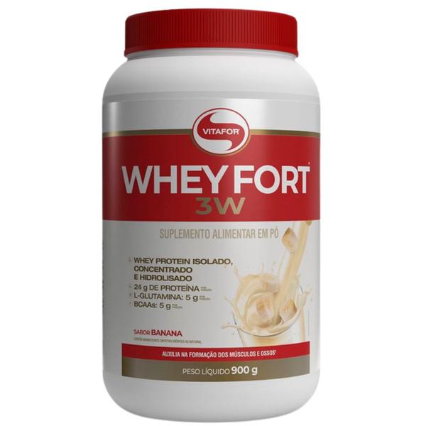 Imagem de Whey fort 3w pote 900g - vitafor