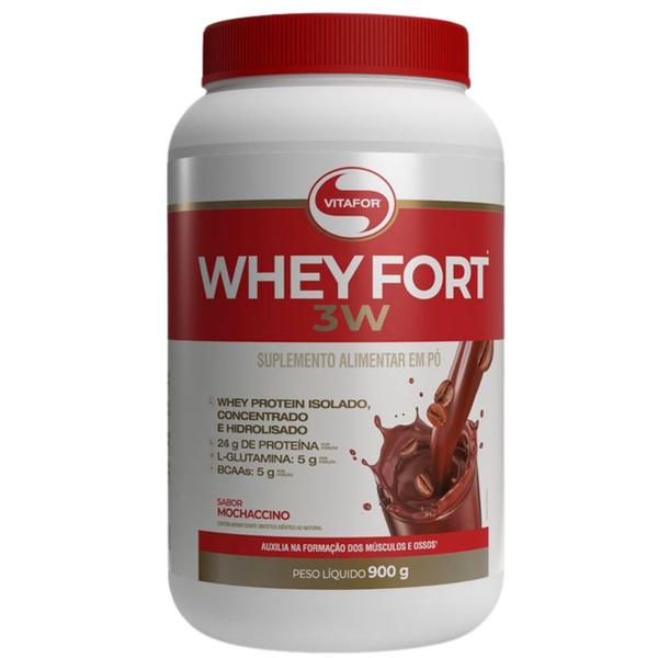 Imagem de Whey fort 3w pote 900g - vitafor