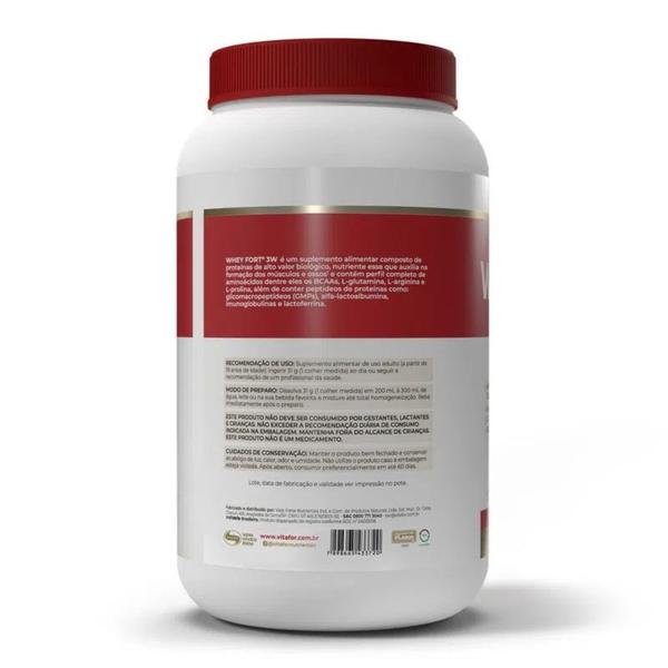 Imagem de Whey Fort Vitafor Sabor Baunilha com 900g