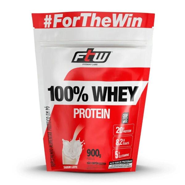 Imagem de Whey Ftw 100% Concentrado Alta Proteina Glutamina 900G Refil