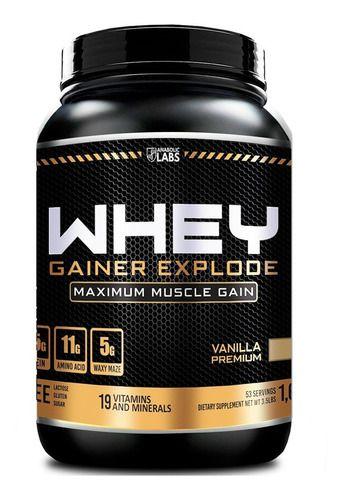 WHEY GAINER HIDROLISADO ZERO LACTOSE 1,6kg - ANABOLIC LABS Imagem de WHEY GAINER HIDROLISADO ZERO LACTOSE 1,6kg - ANABOLIC LABS