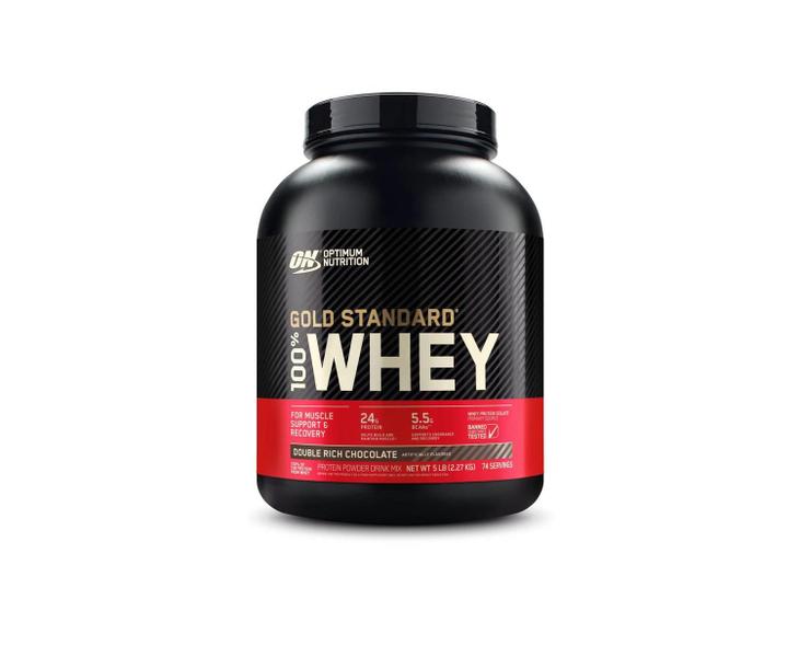 Whey Gold Standart 2270g - Optimum Nutrition ORIGINAL Imagem de Whey Gold Standart 2270g - Optimum Nutrition ORIGINAL