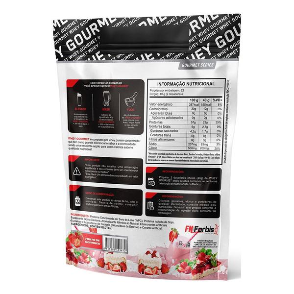 Whey Gourmet Fn Forbis 907g Refil Imagem de Whey Gourmet Fn Forbis 907g Refil