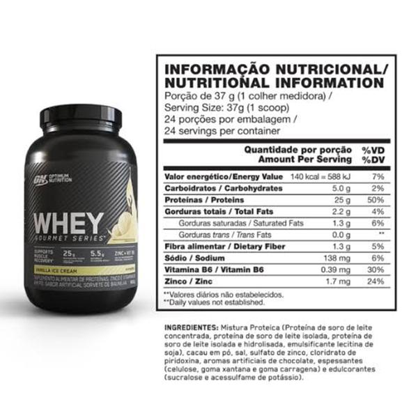 Imagem de Whey Gourmet Series (900g) Optimum Nutrition