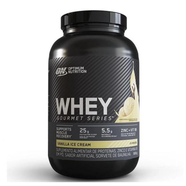 Imagem de Whey gourmet series 900gr baunilha Optimum Nutrition 