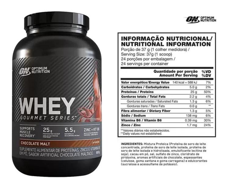 Imagem de Whey gourmet series 900gr chocolate