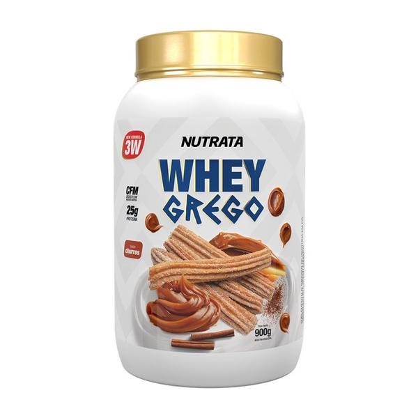 Imagem de Whey Grego 3W (900g) - Nova Fórmula - Sabor Churros