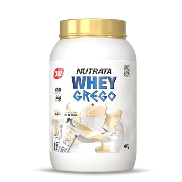 Imagem de Whey Grego 3W - Sabor Beijinho - 900g - Nutrata